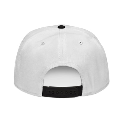 'GOD MADE!' | Embroidered Snapback Cap - (Job 33:4)- black
