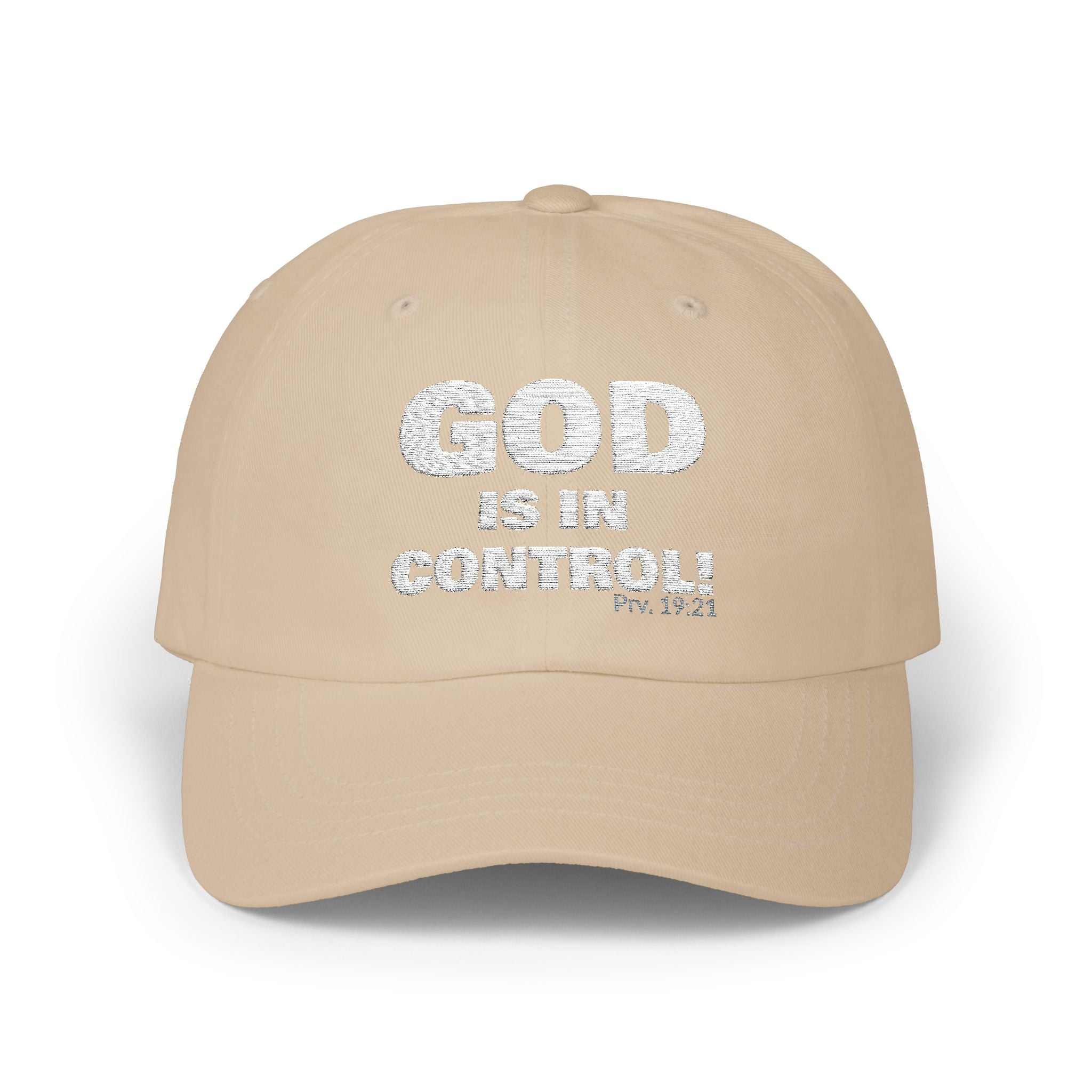 GOD IS IN CONTROL!  | Cap | (white text)