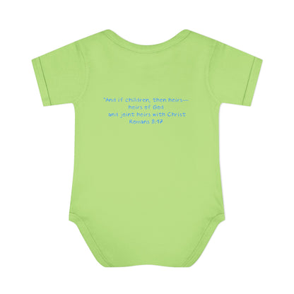 KINGDOM KID | Infant Bodysuit | Baby Heirs Collection (Romans 8:17)