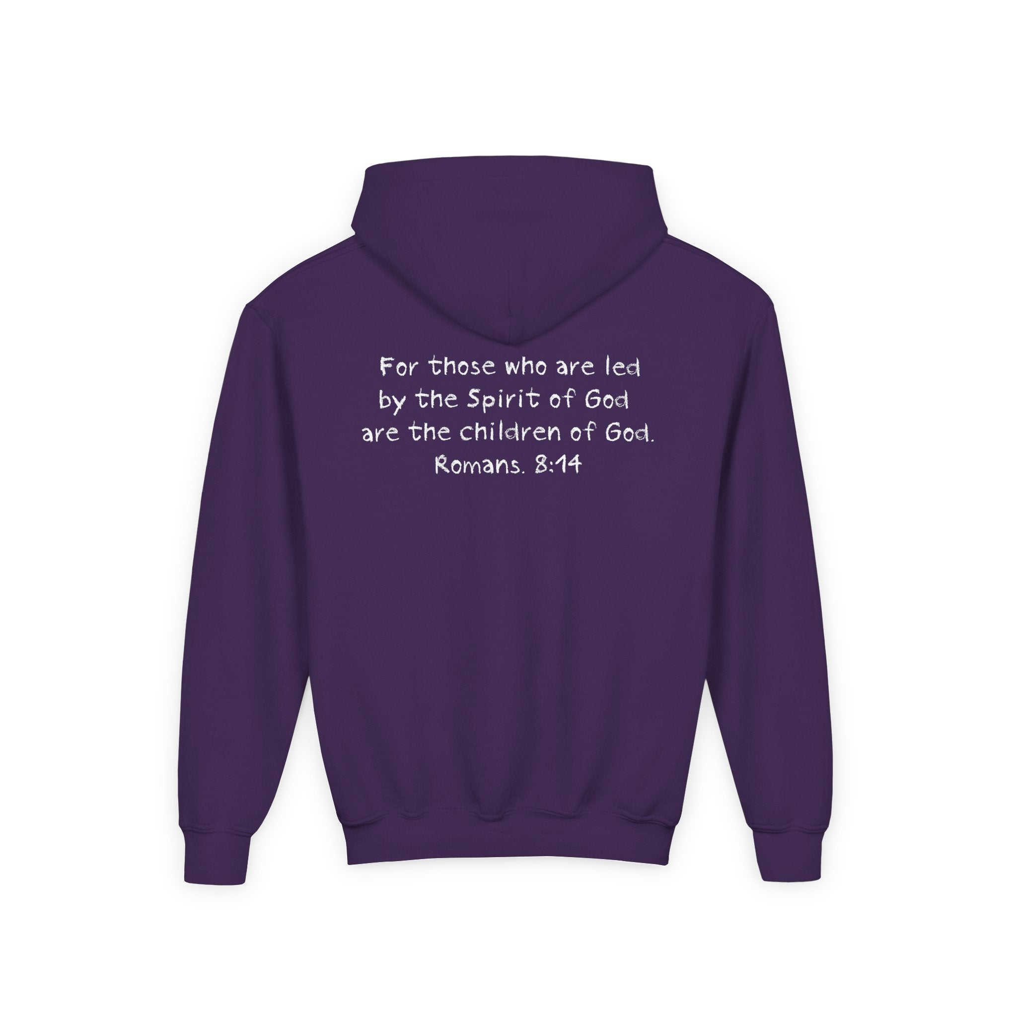 GOD'S CHILD! Collection | Hoodie [Youth]  | (Romans 8:14) - Pastel