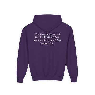 GOD'S CHILD! Collection | Hoodie [Youth]  | (Romans 8:14) - Pastel