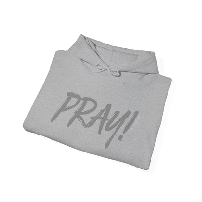 PRAY! Collection | Hoodie | Faith-Based Streetwear for Prayer Warriors | (1 Thessalonians 5:16-18)