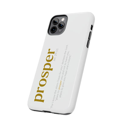 PROSPER 29:11 COLLECTION |  Tough Phone Case |  (Jeremiah 29:11)
