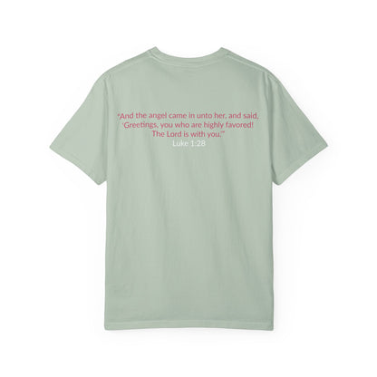 BLESSED! and Highly Favored! Collection | Women's Tee  | (Luke 1:28)
