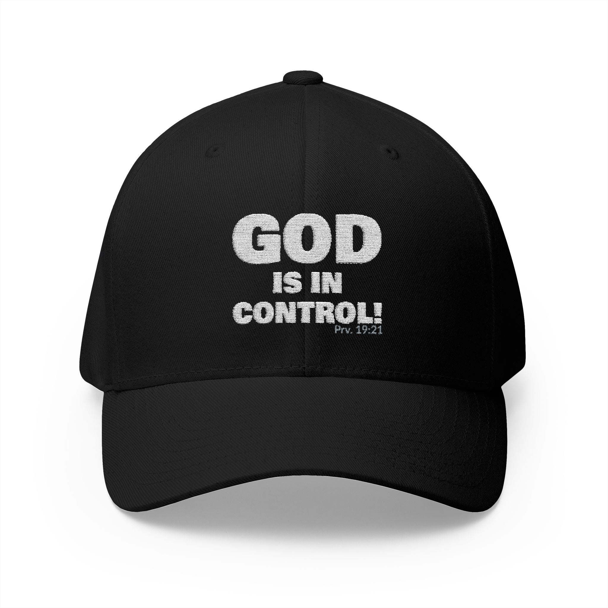 GOD IS IN CONTROL! Collection | Embroidered Cap | (Proverbs 19:21 )