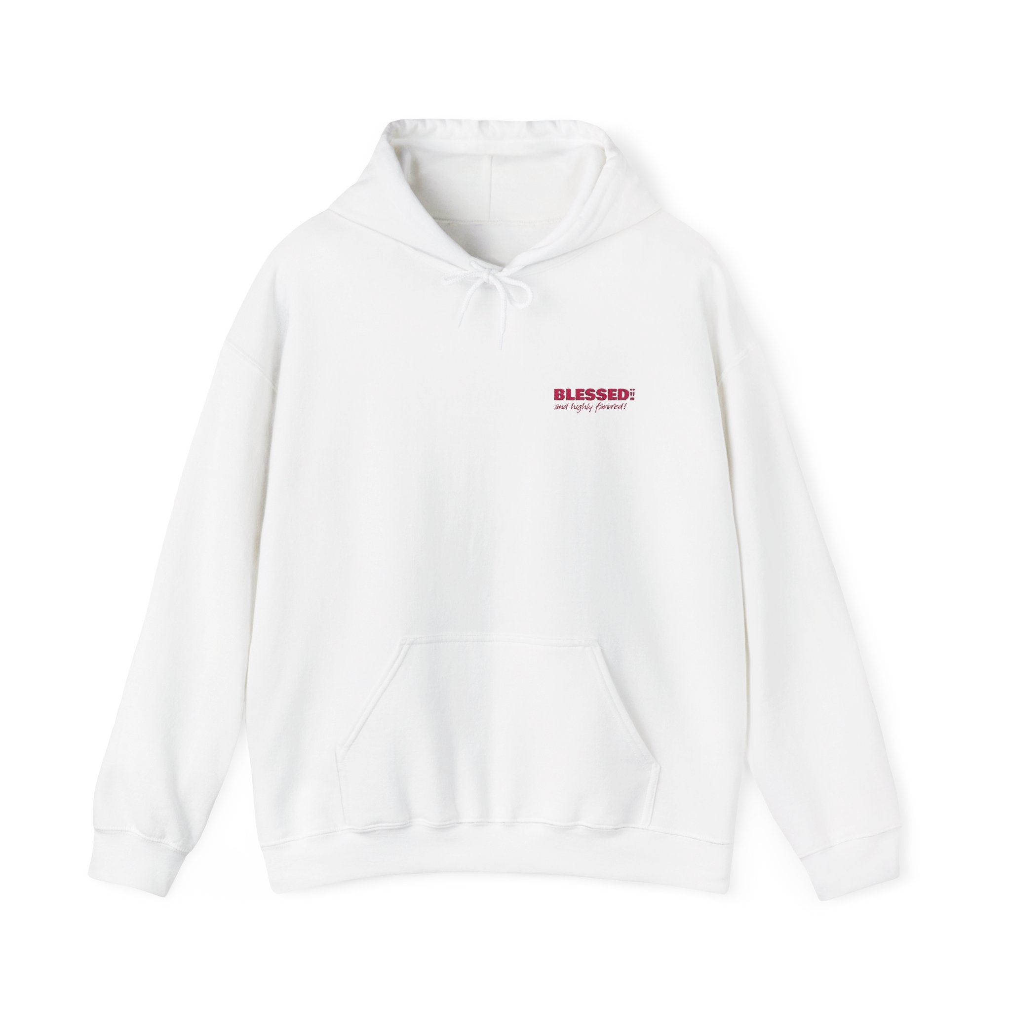 BLESSED! And Highly Favored Collection | Embroidered Hoodie |