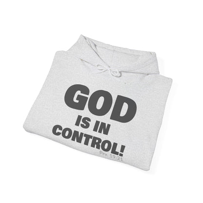 GOD IS IN CONTROL! Collection | Unisex Hoodie | (Proverbs 19:21 )