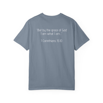 ONLY GOD T-Shirt – “God Is the Only Reason I Made It This Far” | Heavyweight Unisex Tee |  1 Corinthians 15:10 (NIV)