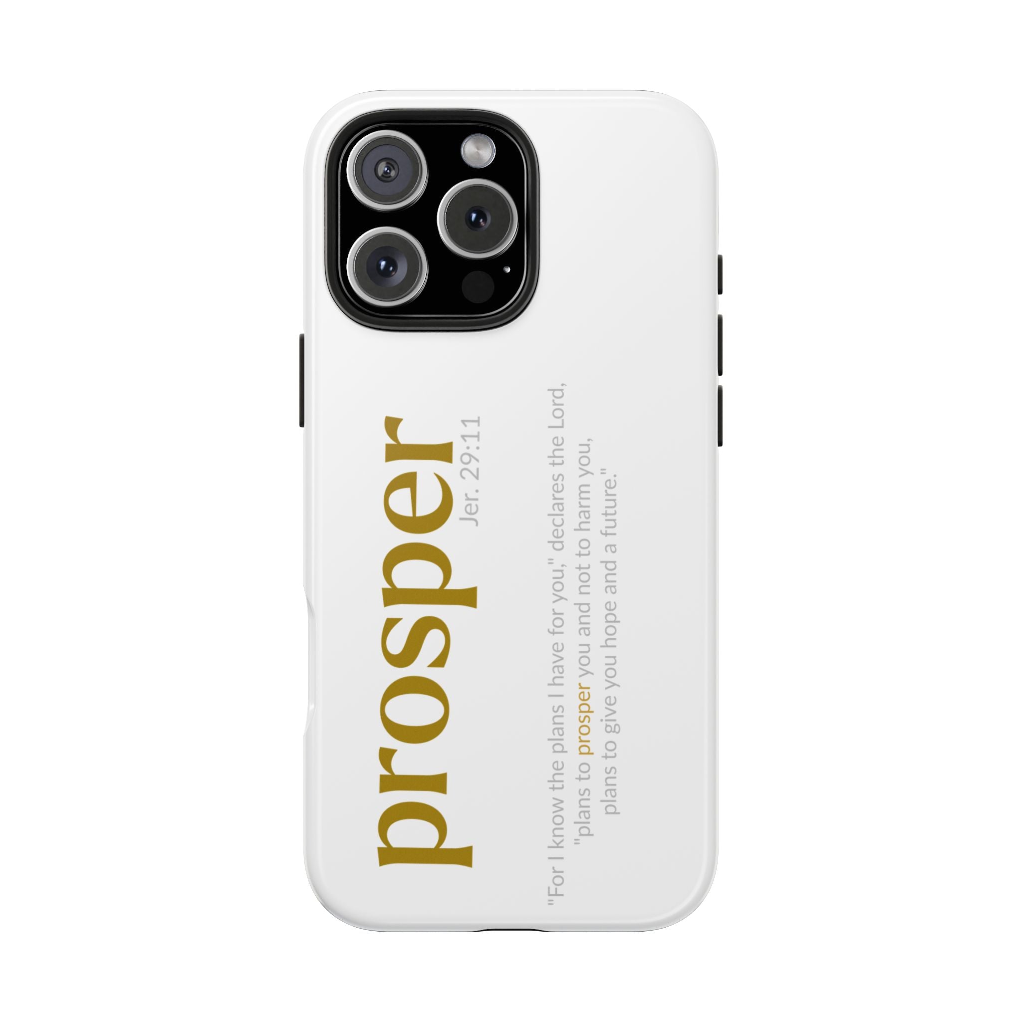 PROSPER 29:11 COLLECTION |  Tough Phone Case |  (Jeremiah 29:11)