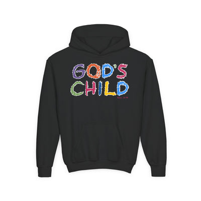 GOD'S CHILD! Collection | Hoodie [Youth]  | (Romans 8:14) - Pastel