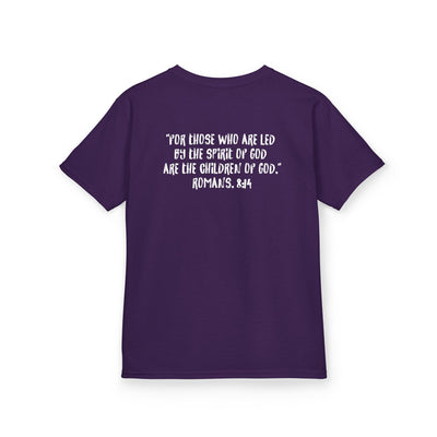 GOD'S CHILD! Collection |  Inspirational Youth Tee-Shirt | (Romans 8:14)