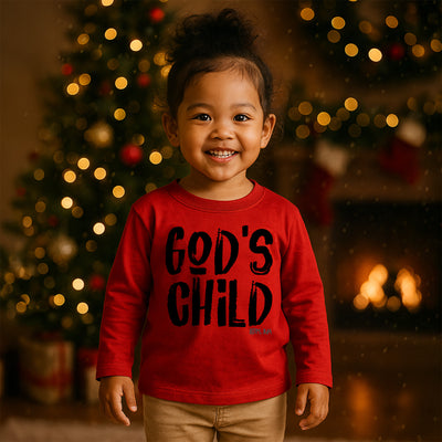 GOD'S CHILD Toddler Long-Sleeve Tee | Romans 8:14–17