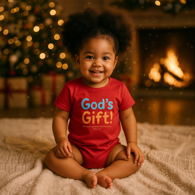 GOD'S Gift Baby Bodysuit | James 1:17