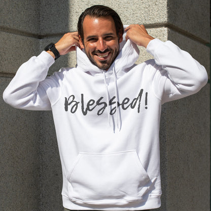 BLESSED! | Embroidered Hoodie |  Jeremiah 17:7