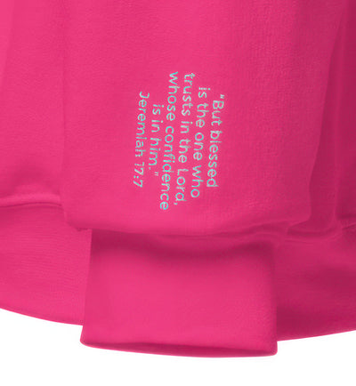 BLESSED! |  Hoodie | (Embroidered) -Jeremiah 17:17