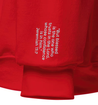 BLESSED! |  Hoodie | (Embroidered) -Jeremiah 17:17